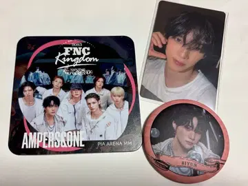 2025 FNC Kingdom 캔뱃지&트레이딩 카드&코스터 세트