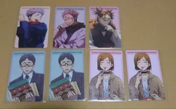 주술회전 환영야행본포 프로필 카드 이타도리 쵸소우 스쿠나 쿠기사키 이지치