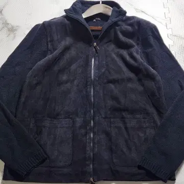 구하기 어려움 L 상당 dunhill 드라이버 재킷 캐시미어 램 가죽