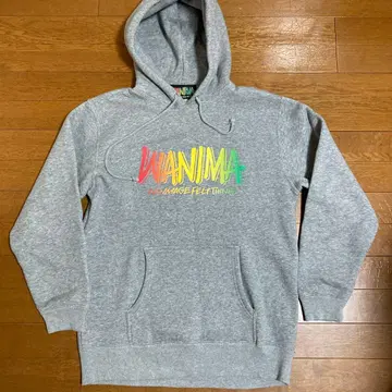 WANIMA 후드 부착 맨투맨 L 사이즈
