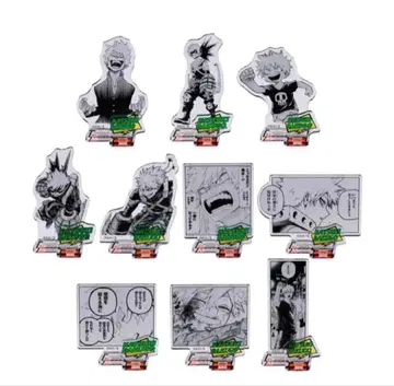 히로아카 아크릴 피규어 컬렉션 'HEROES' 바쿠고 카츠키 전종 세트