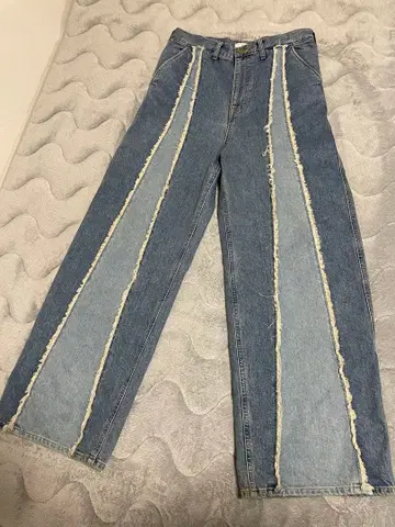 JIEDA SWITCHING OVER DENIM PANTS 사이즈 1
