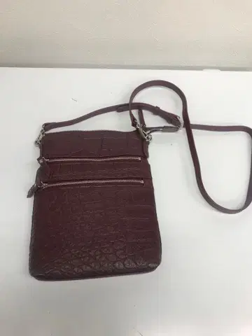 003 알무코 매트 크로커다일 멀티 숄더백