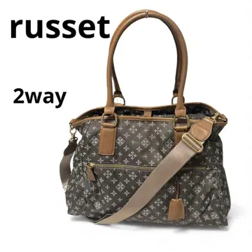 russet 러셋 2way 토트백 대용량