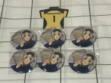 블루 록 아가마루 긴 에고전 홀로그램 금박 캔뱃지 입장 특전