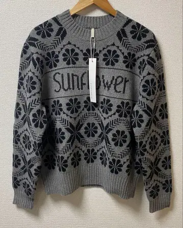 sunflower 썬플라워 노르딕 무늬 스웨터