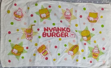 냥코 버거 페이스 타월 냥냥냥코 시리즈