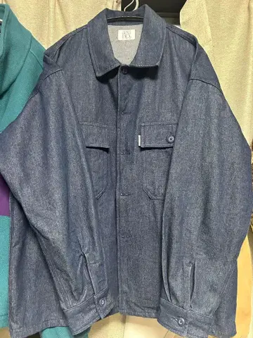 가격 인하 GUNG HO 건호 데님 워크 자켓 커버올