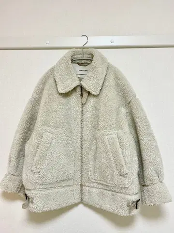 COCO DEAL 보아 자켓 코트 아이보리