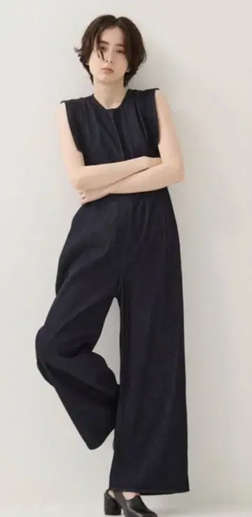 클라네 데님 올인원