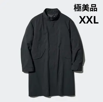 컨디션 최상. 유니클로 윈드프루프 2WAY 코트 블랙 XXL 사이즈