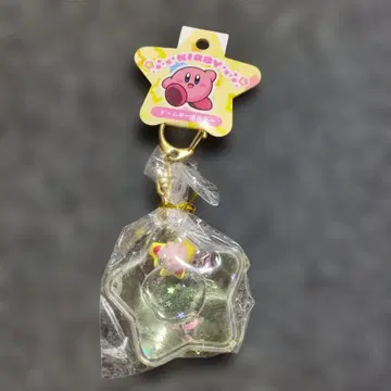 커비 퐁당 돔 키링 워프 스타 새상품 미사용 미개봉 택 포함