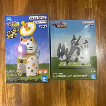 냥코 대전쟁 요수 갈 빛나는 냥코 성 피규어 룸 라이트 세트