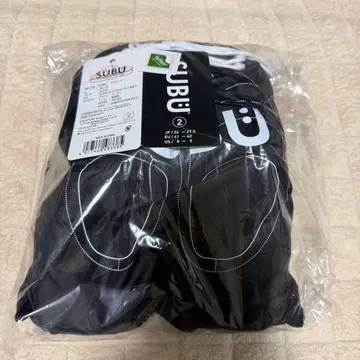 [ 새상품 ] 블랙 SUBU 샌들 M 26 ~ 27.5 수납 봉투 포함