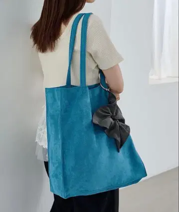 [ Kastane ] 스웨이드 토트백