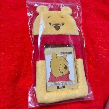 디즈니 보아 사진 키링 곰돌이 푸