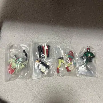 가샤폰 HG 가면라이더 피규어 4체 세트