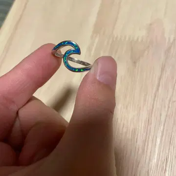 하와이안 주얼리 에나멜 반지