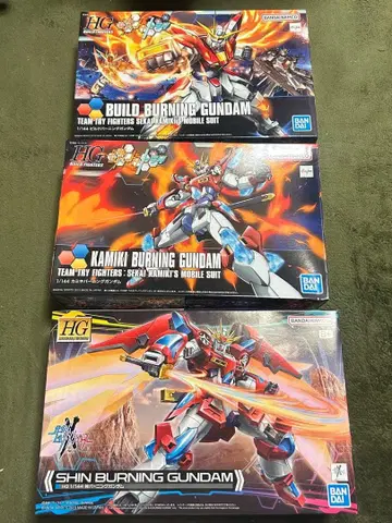 카미키 세계 건담 프라모델 세트