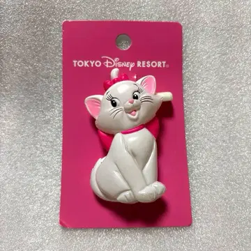 디즈니 마리 빛나는 배지 배치 브로치 라이트