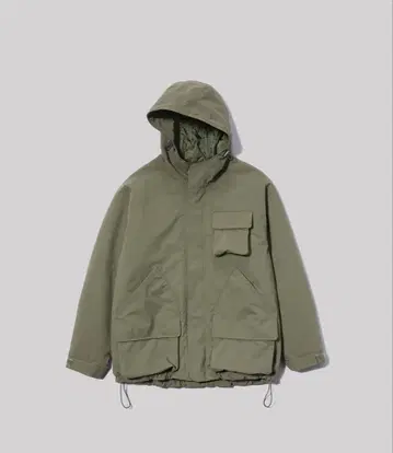 GU / ENGINEERED GARMENTS 패디드 쉘 후드티