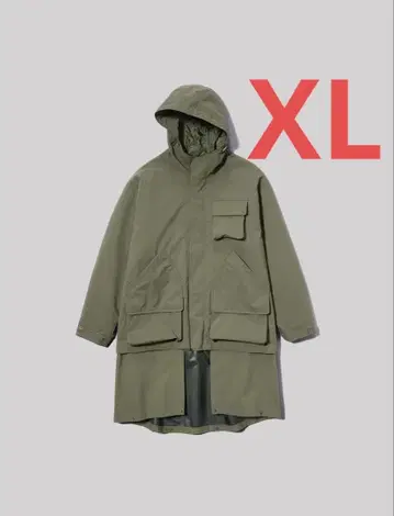 GU / ENGINEERED GARMENTS 패디드 쉘 후드티