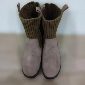 스웨이드 느낌 숏부츠 L 사이즈 익명 배송