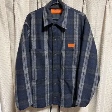 UNIVERSAL OVERALL 체크 무늬 커버올 블랙워치