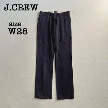 [ 새상품급 ] J. 크루 네이비 치노 팬츠 W28