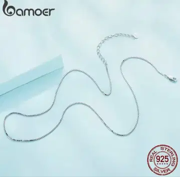 [ 자산 가치 상승 ] bamoer 925 스털링 실버 목걸이