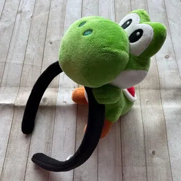 [ 새상품급 ] USJ 유니버셜 요시 머리띠 모자 슈퍼 마리오