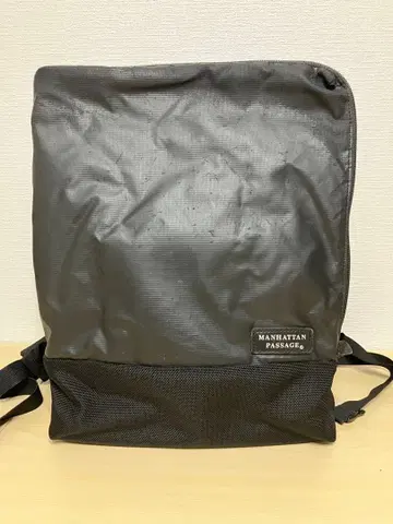 MANHATTAN PASSAGE 블랙 백팩
