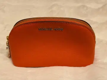 마이클코어스 MICHAEL KORS 오렌지 파우치