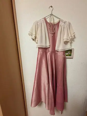 파티 드레스 볼레로 목걸이 3종 세트