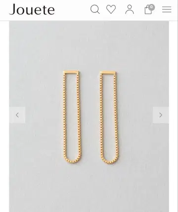 Jouete 귀걸이 베네치안 체인