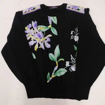 LEONARD 꽃무늬 긴팔 니트