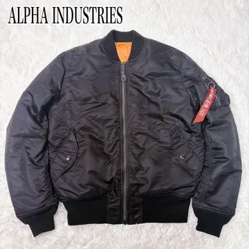 인기! 알파인더스트리 플라이트 자켓 블랙 리버서블