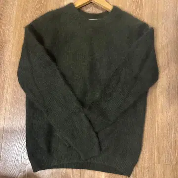 BEAUTY&YOUTH 올리브 그린 니트 S