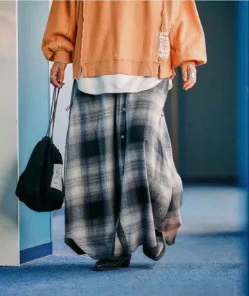 니코앤드 - [ 비 위드 엠 ] 미사요웨이 체크 스커트