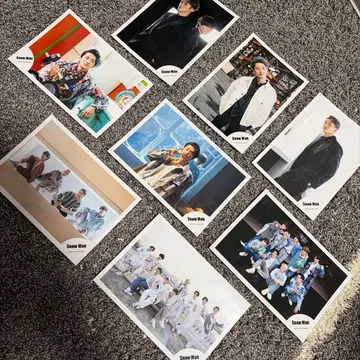 Snow Man 사진 8장 세트 이와모토 히카루