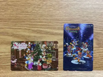 [컬렉션에!] 미사용 전화카드 디즈니 크리스마스