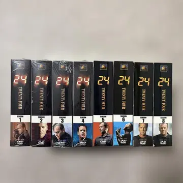 24 TWENTY FOUR DVD 전권 (시즌 1-8) 컴팩트 박스