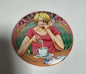 원피스 상디 야라이 캔뱃지 TEA TIME