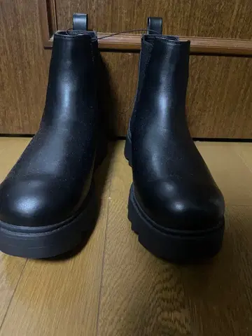 GU 사이드 고어 부츠 26.0cm 블랙 미사용 택 포함