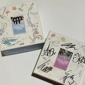 ILLIT super real me 사인 포함 앨범