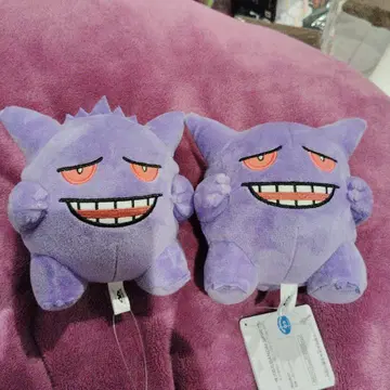 포켓몬 여러 가지 얼굴 겐가 봉제 인형 2개 세트