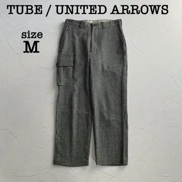 [ 새상품급 ] 일본제 튜브 유나이티드 애로우즈 울 카고 팬츠 슬랙스