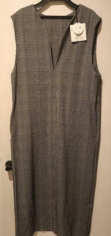 Elura 서머룩 키넥 원피스 (글렌체크, 택 포함 새상품)