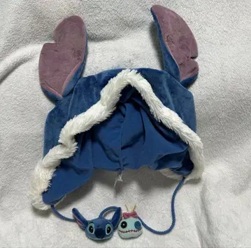 도쿄 디즈니 리조트 팬캡 스티치 스크램프 마스코트 겨울