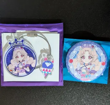 아이프리 타마키 콜라보레이션 카페 AMOCAFE 아크링 키링 캔뱃지